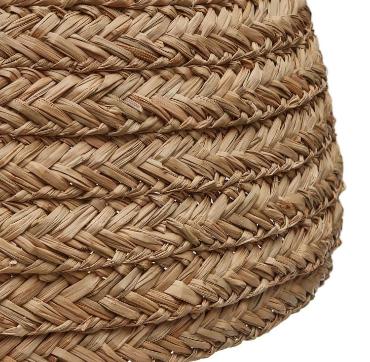 Abajur maro din fibre naturale Fonteta Round Kave Home