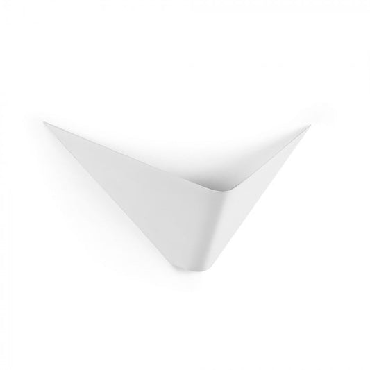 Aplica alba din metal Ginebra White Kave Home