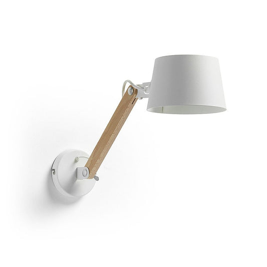 Aplica alba din metal Muse Kave Home