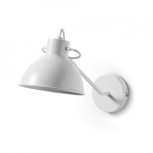 Aplica alba din metal Offelis Kave Home
