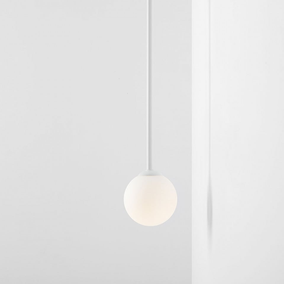 Aplica alba din metal Pinne Aldex