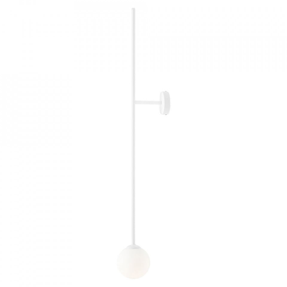 Aplica alba din metal Pinne Aldex