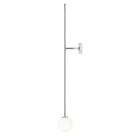 Aplica argintie din metal Pinne Aldex