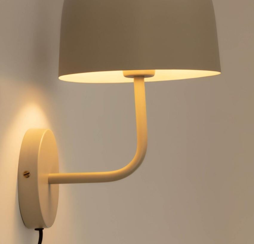 Aplica crem din metal Alish Kave Home