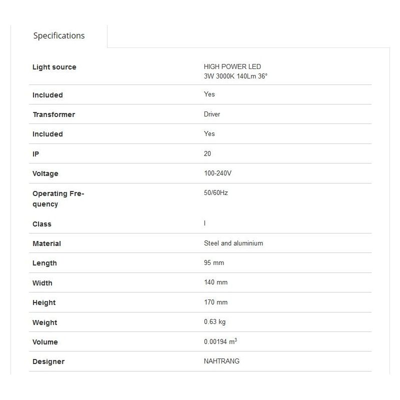 Aplica cu reader LED minimalista SUAU gri