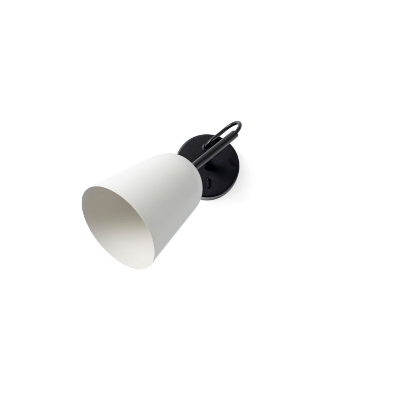 Aplica de perete design modern Studio alb
