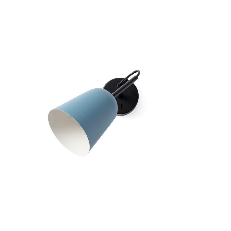 Aplica de perete design modern Studio albastru