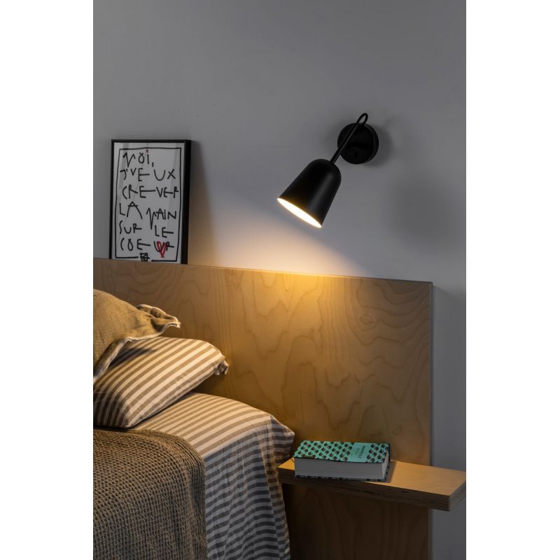 Aplica de perete design modern Studio negru