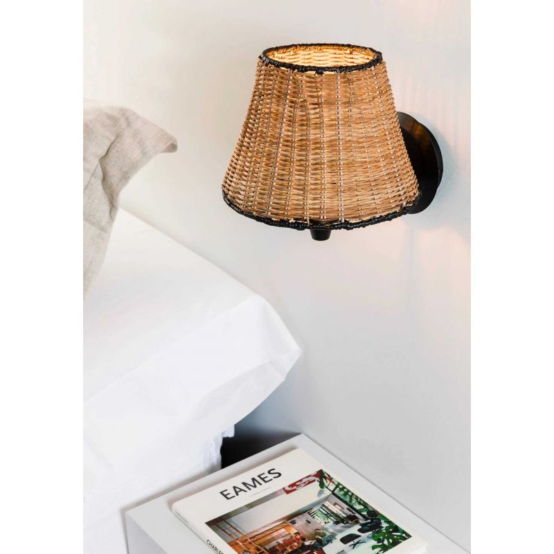 Aplica de perete design natural din ratan SUMBA