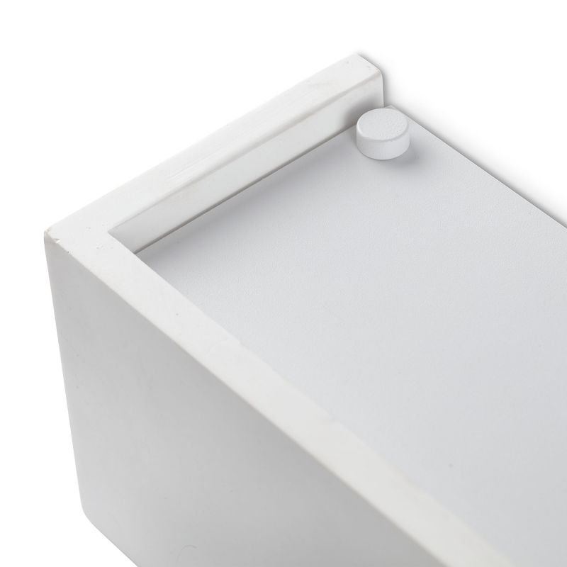 Aplica de perete din ghips MILO 500 White