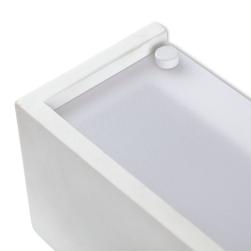 Aplica de perete din ghips MILO 500 White