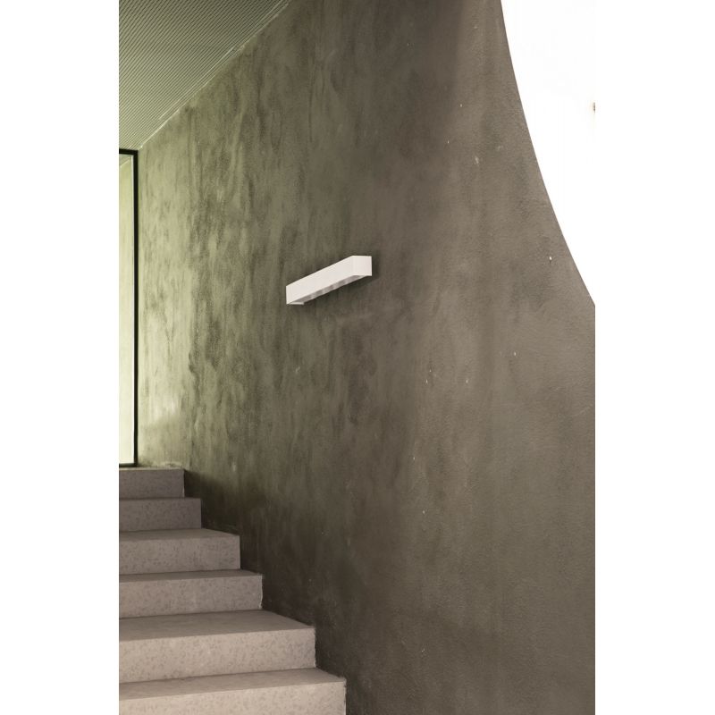 Aplica de perete din ghips MILO 500 White