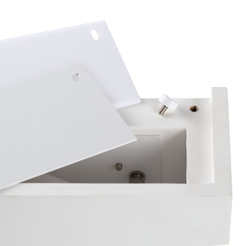 Aplica de perete din ghips MILO 500 White