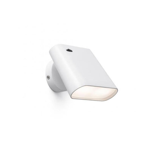 Aplica de perete directionabila alba, AUREA LED
