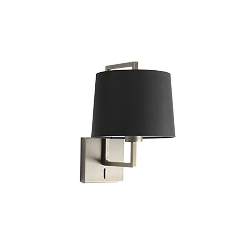 Aplica de perete eleganta design clasic FRAME nickel/negru