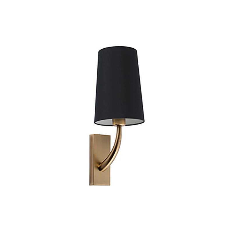 Aplica de perete eleganta design clasic REM auriu/negru