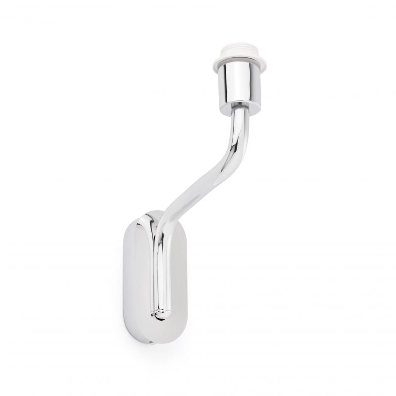 Aplica de perete moderna design elegant ETERNA crom/alb