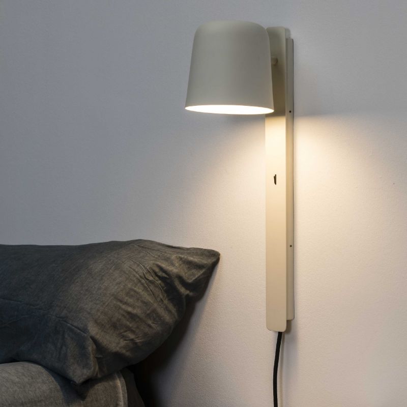 Aplica de perete stil nordic minimalist TILA alba