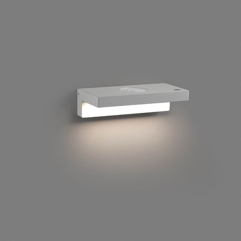 Aplica LED ambientala moderna cu USB + Wireless charger WELL
