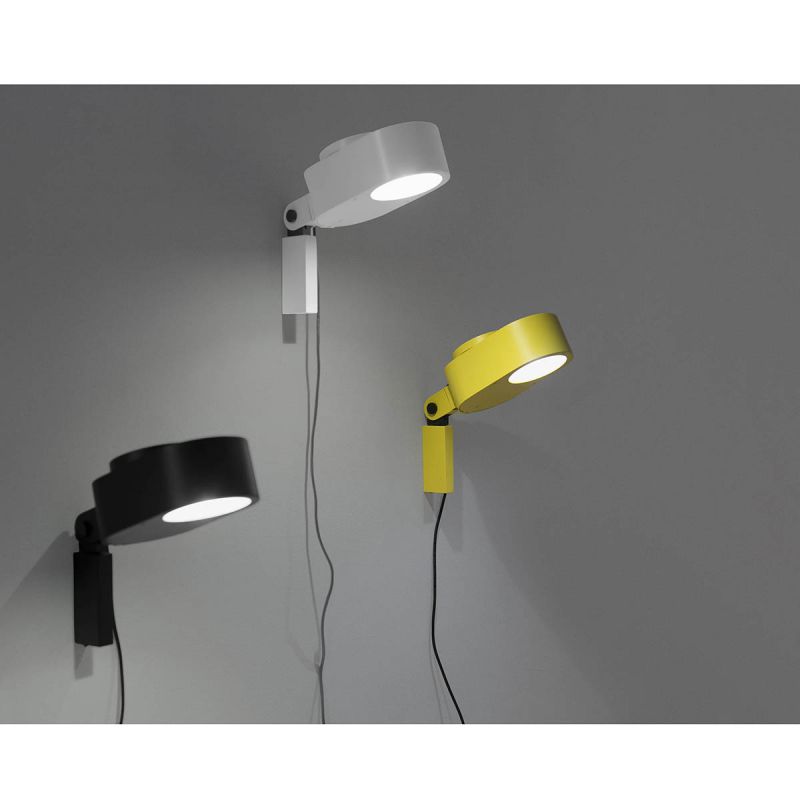 Aplica LED dimabila design ultra-modern INVITING neagra