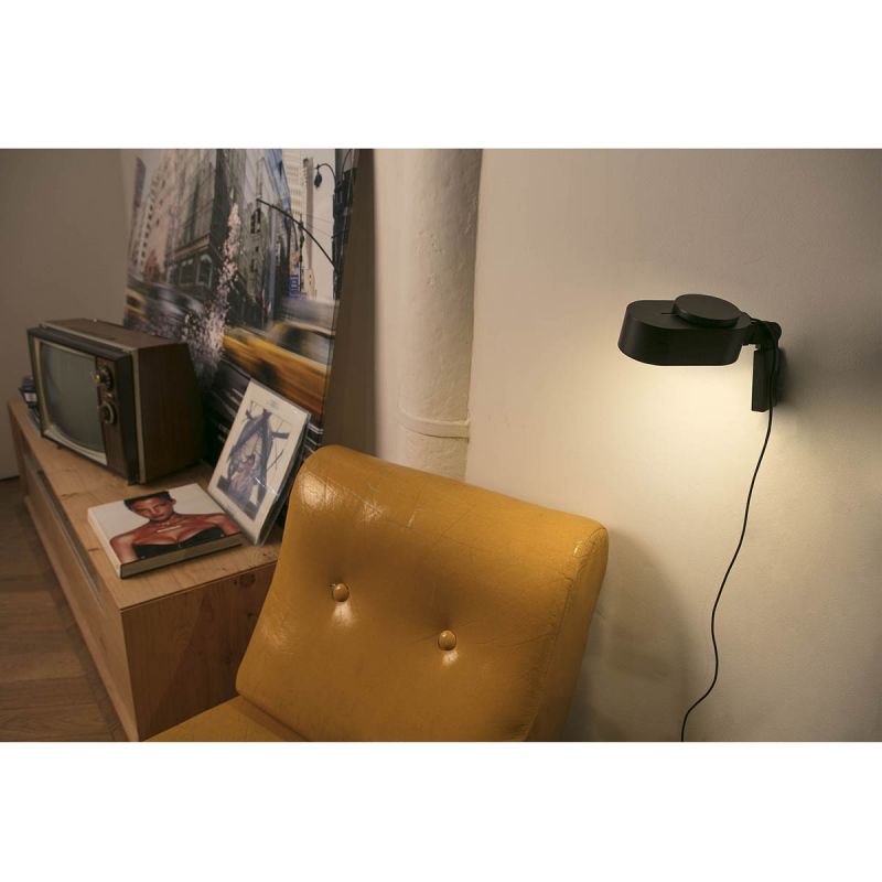 Aplica LED dimabila design ultra-modern INVITING neagra