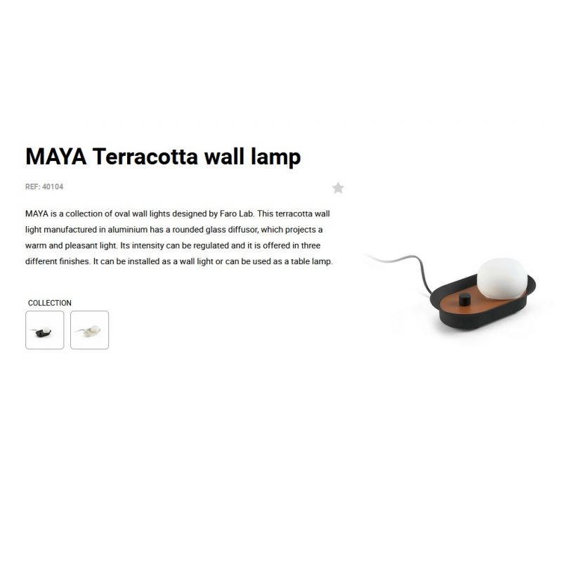 Aplica LED dimabila stil modern minimalist MAYA