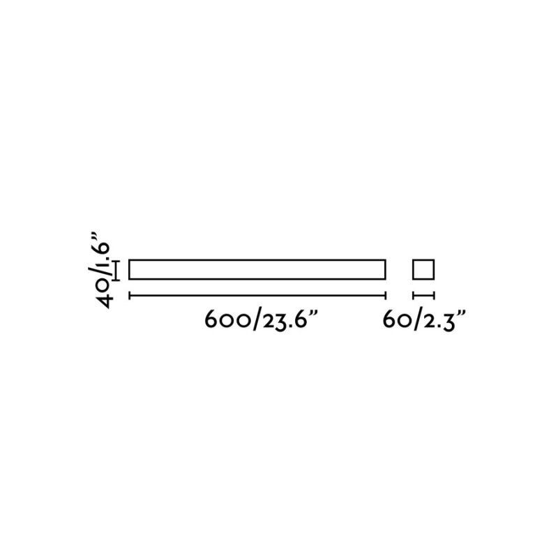 Aplica LED oglinda Baie IP44 stil modern minimalist NILO-1 crom