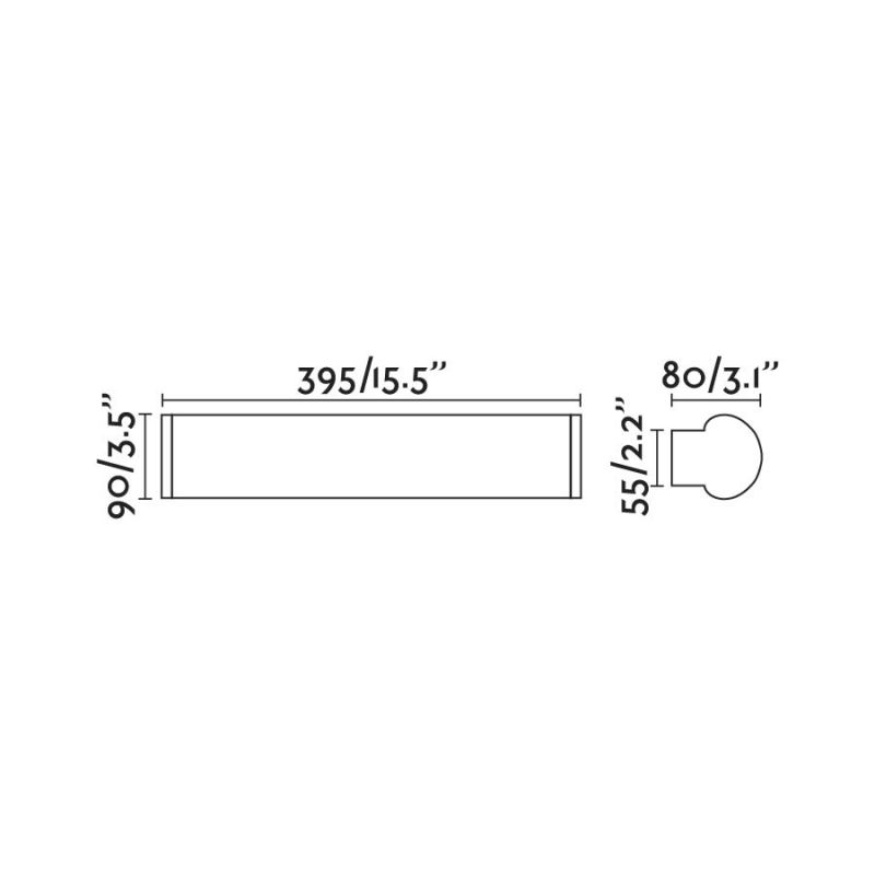 Aplica LED pentru oglinda baie moderna IP44 DANUBIO 12W