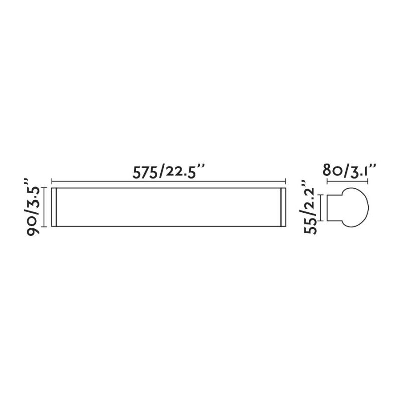 Aplica LED pentru oglinda baie moderna IP44 DANUBIO 18W