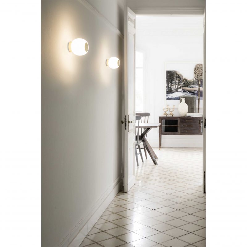 Aplica LED perete/tavan pentru baie IP44 MOY aurie