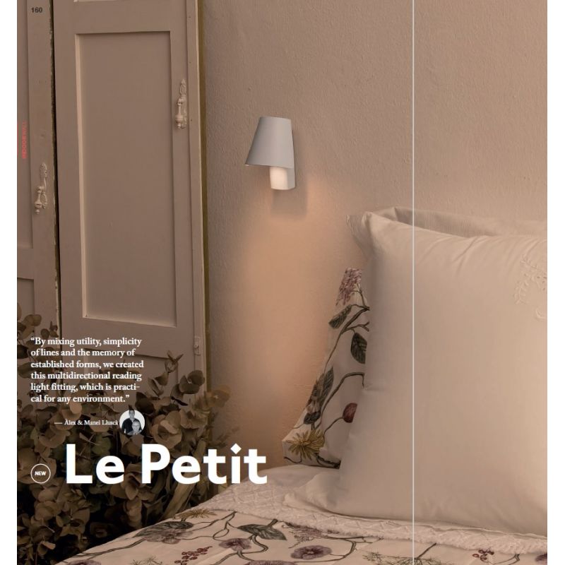 Aplica LED stil modern minimalist LE PETIT neagra