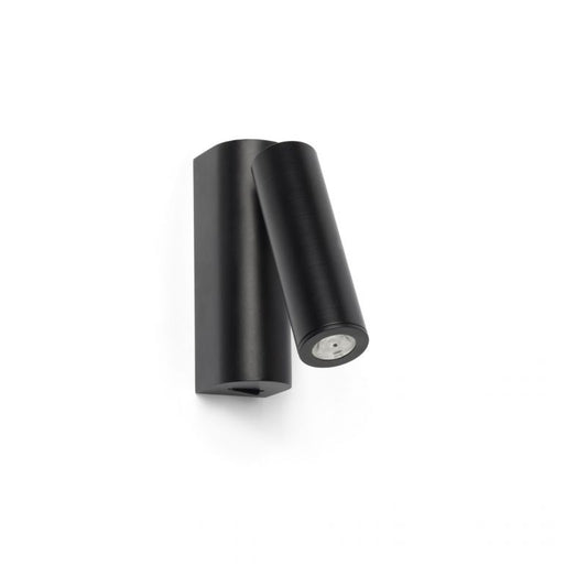 Aplica moderna cu reader LED design minimalist ROB neagra