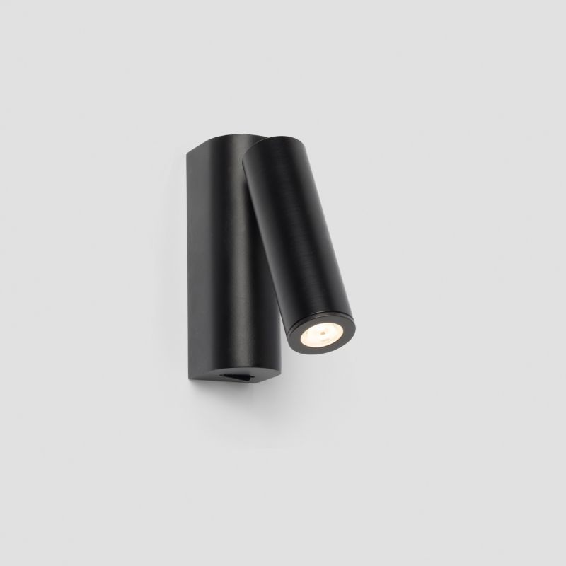 Aplica moderna cu reader LED design minimalist ROB neagra