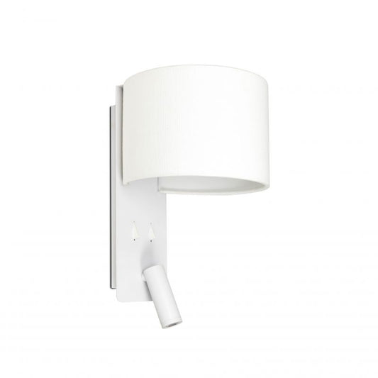 Aplica moderna cu reader LED FOLD White