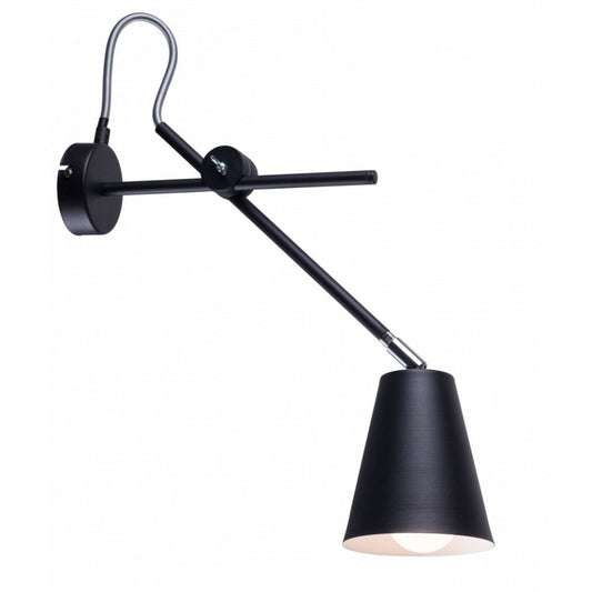 Aplica neagra din metal Arte Aldex