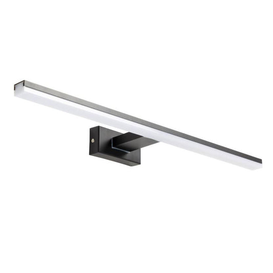 Aplica neagra din metal cu LED Vissia Big Kave Home