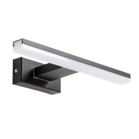 Aplica neagra din metal cu LED Vissia Kave Home