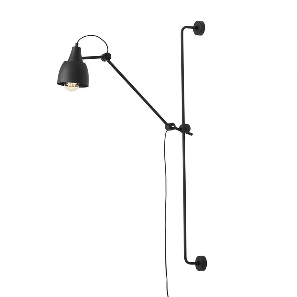 Aplica neagra din metal Dron Aldex