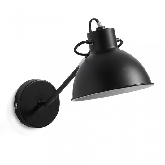 Aplica neagra din metal Offelis Kave Home