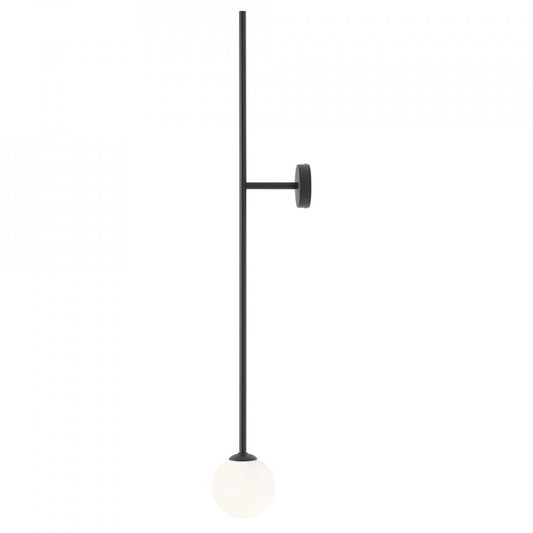 Aplica neagra din metal Pinne Aldex