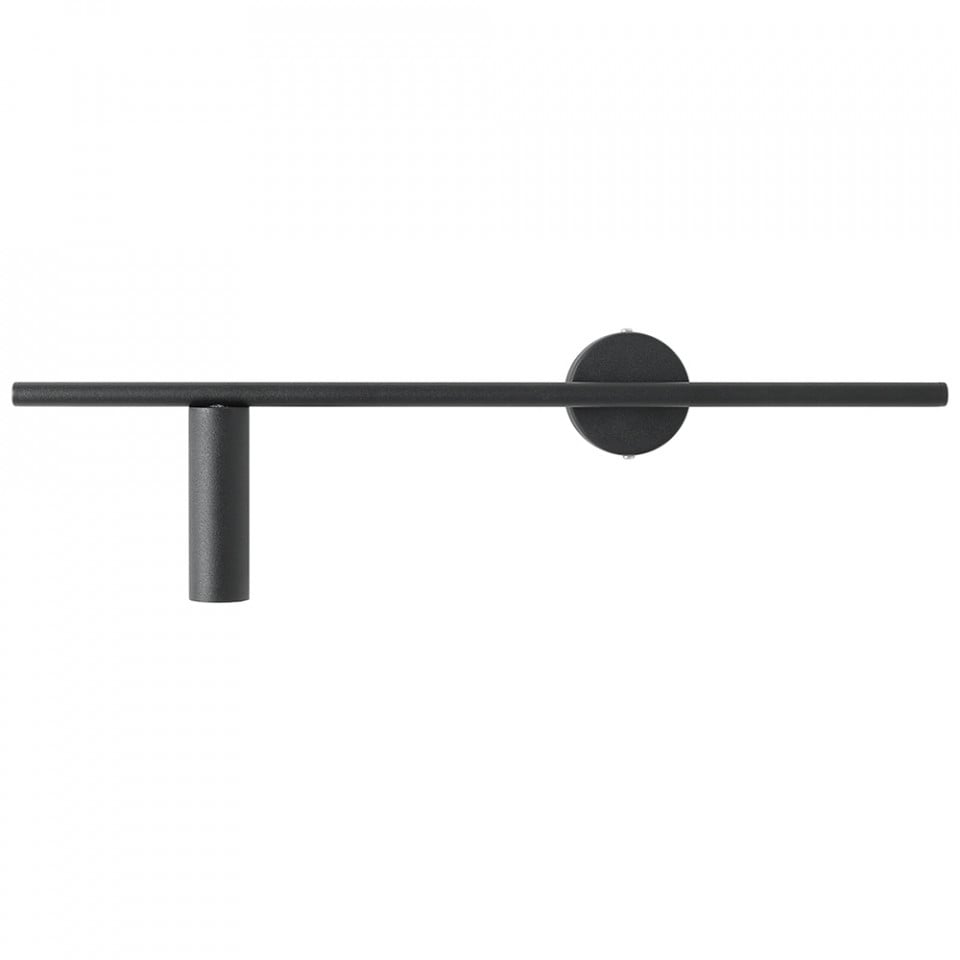Aplica neagra din metal Trevo Left Aldex