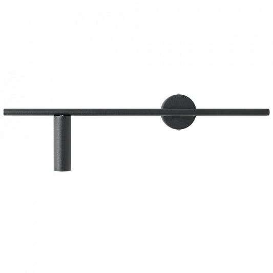 Aplica neagra din metal Trevo Left Aldex