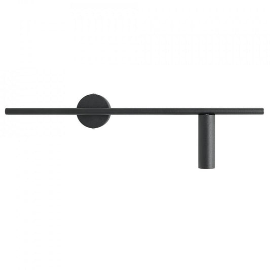 Aplica neagra din metal Trevo Right Aldex