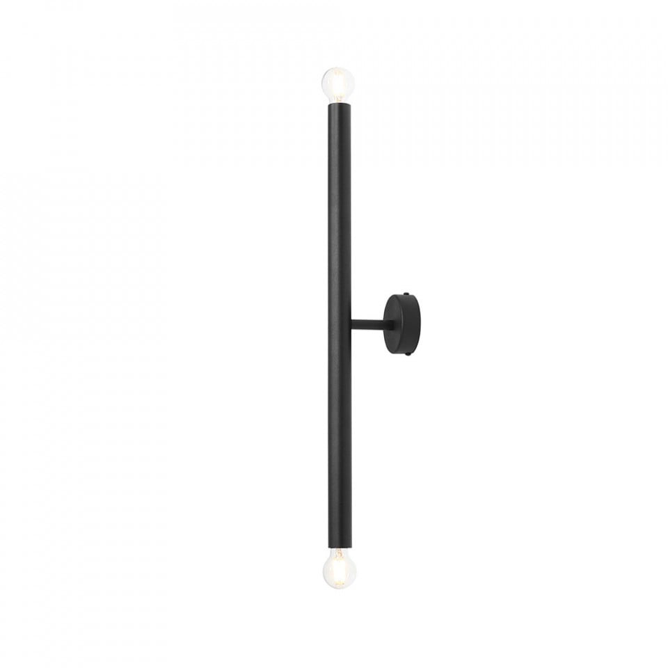 Aplica neagra din metal Tubo S Aldex