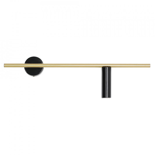 Aplica neagra/maro alama din metal Trevo Right Aldex