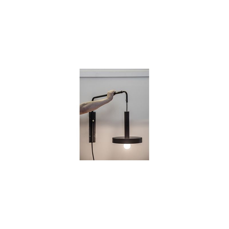 Aplica perete extensibila design modern WHIZZ auriu/negru