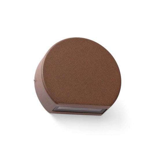 Aplica perete LED de exterior stil modern IP54 PILL maro rustic