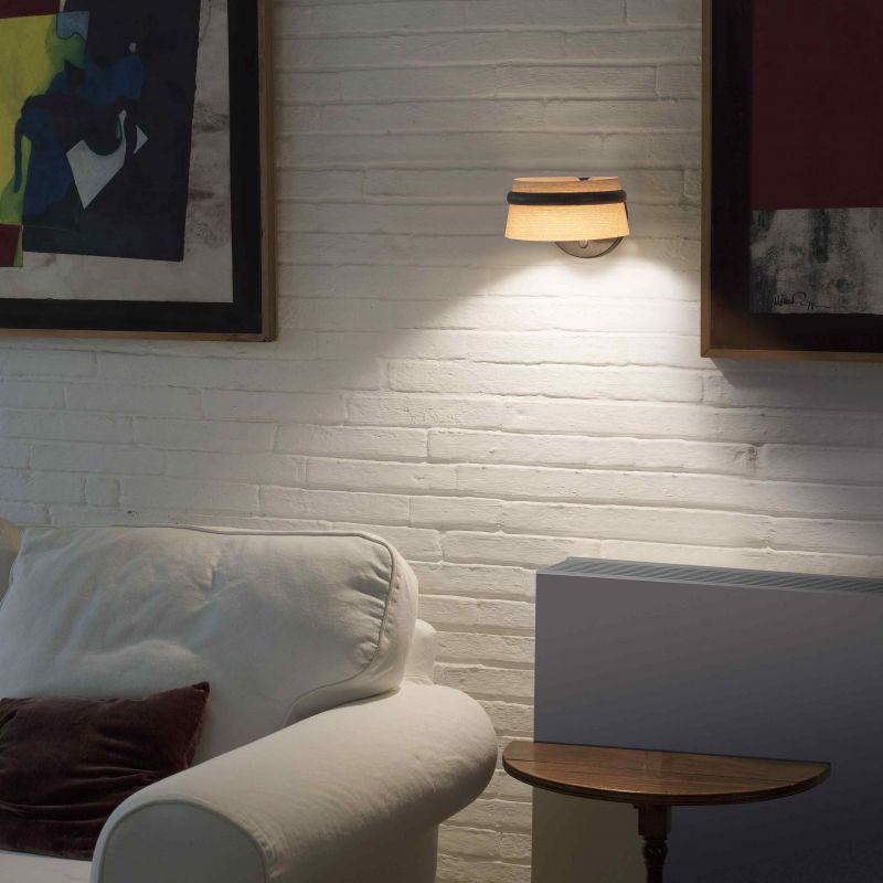 Aplica perete LED dimabila design deosebit LOOP frasin