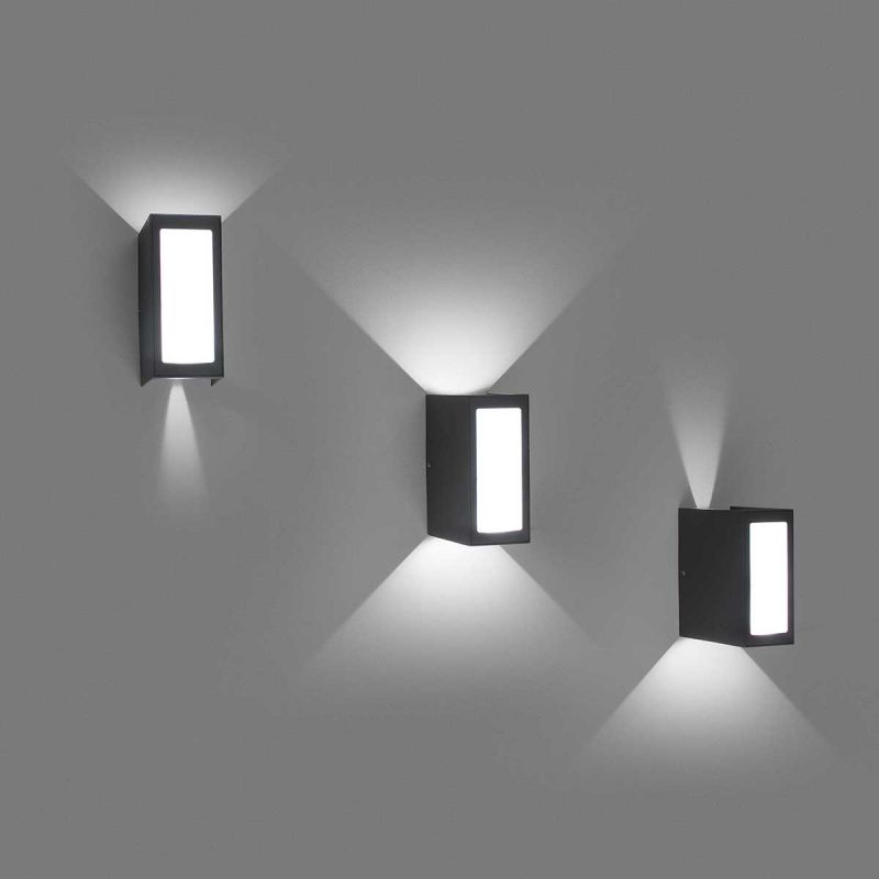 Aplica perete LED exterior IP54 stil decorativ LOG