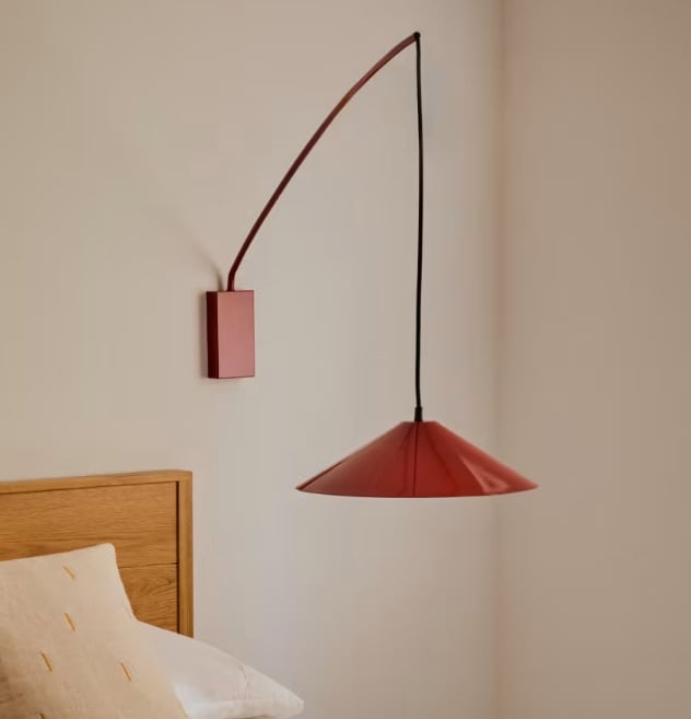 Aplica rosie din metal Kally Kave Home
